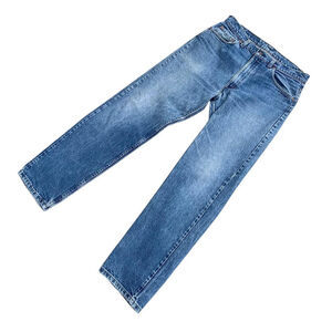 Vintage Levi’s 505 Straight Leg Faded Blue Denim Jeans